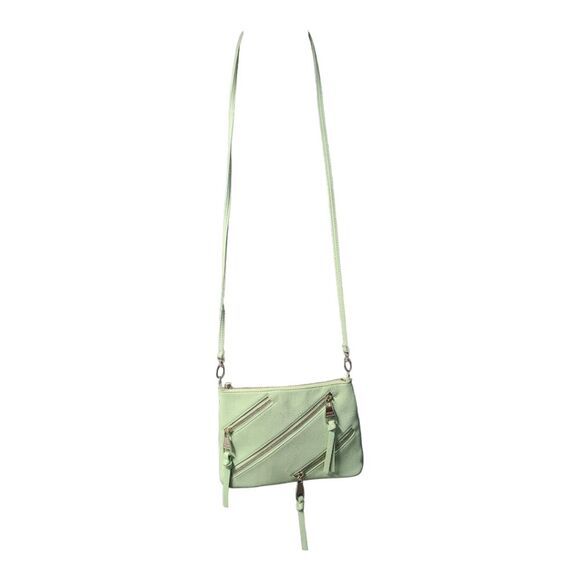 Steve Madden Mint Crossbody Bag Mint Green Silver accents - Picture 3 of 10